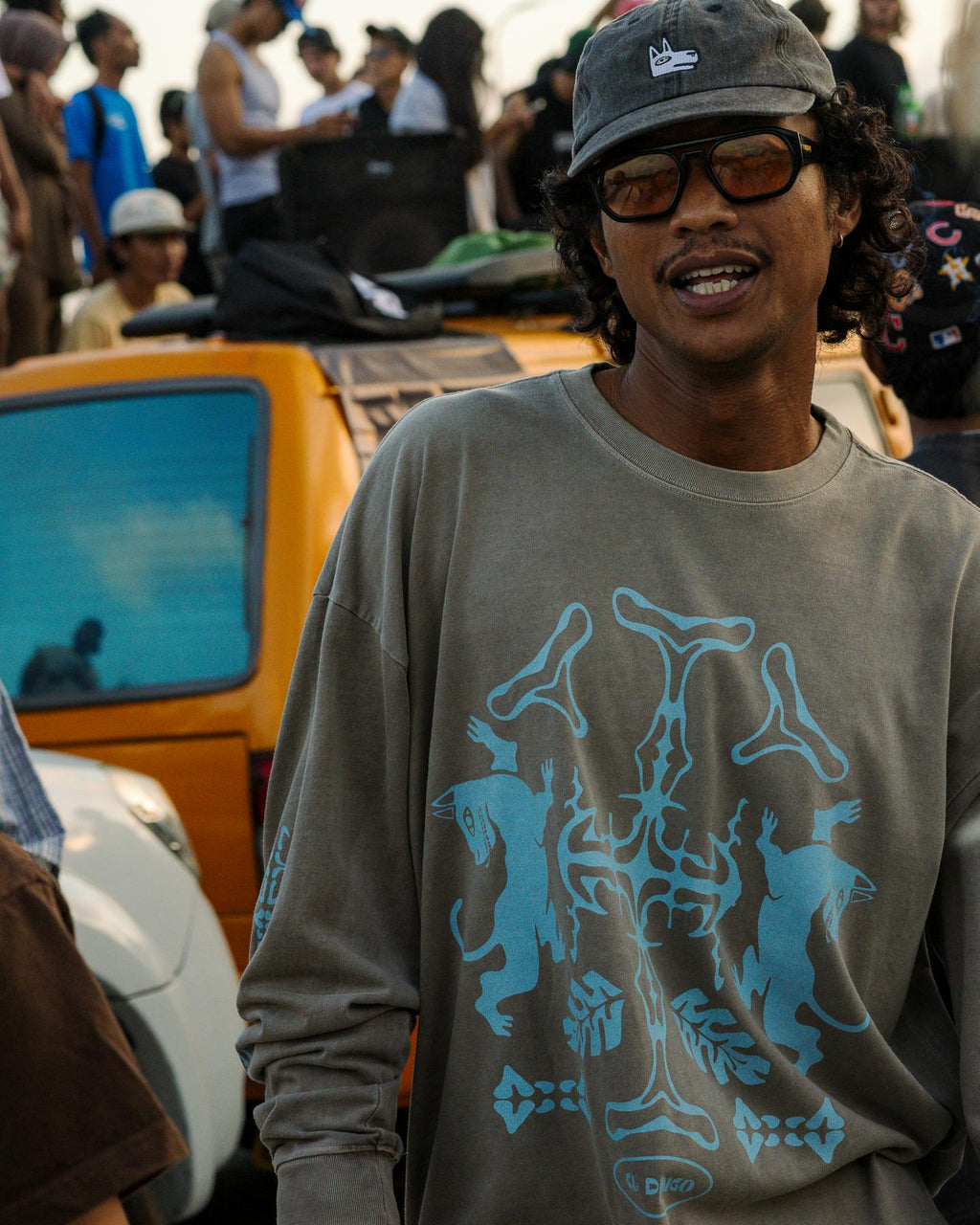 El Dingo Dad Cap - Vintage Wash Black