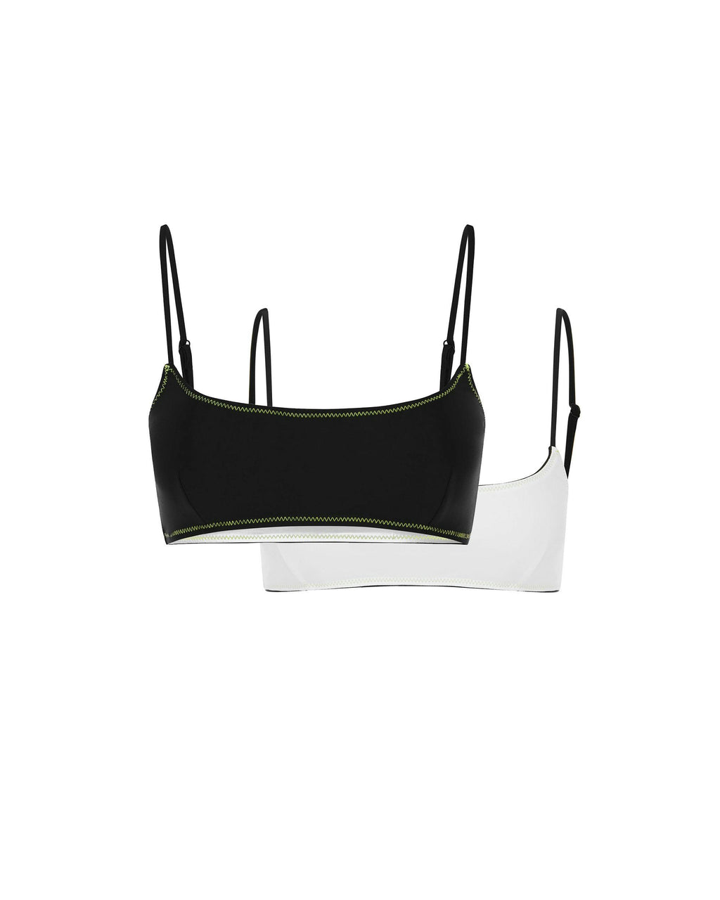 THE REVO CROP TOP - BLACK TWIST