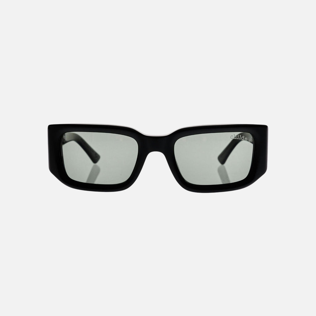 SoliTV Gloss Black | Green Polarised Bio Lens