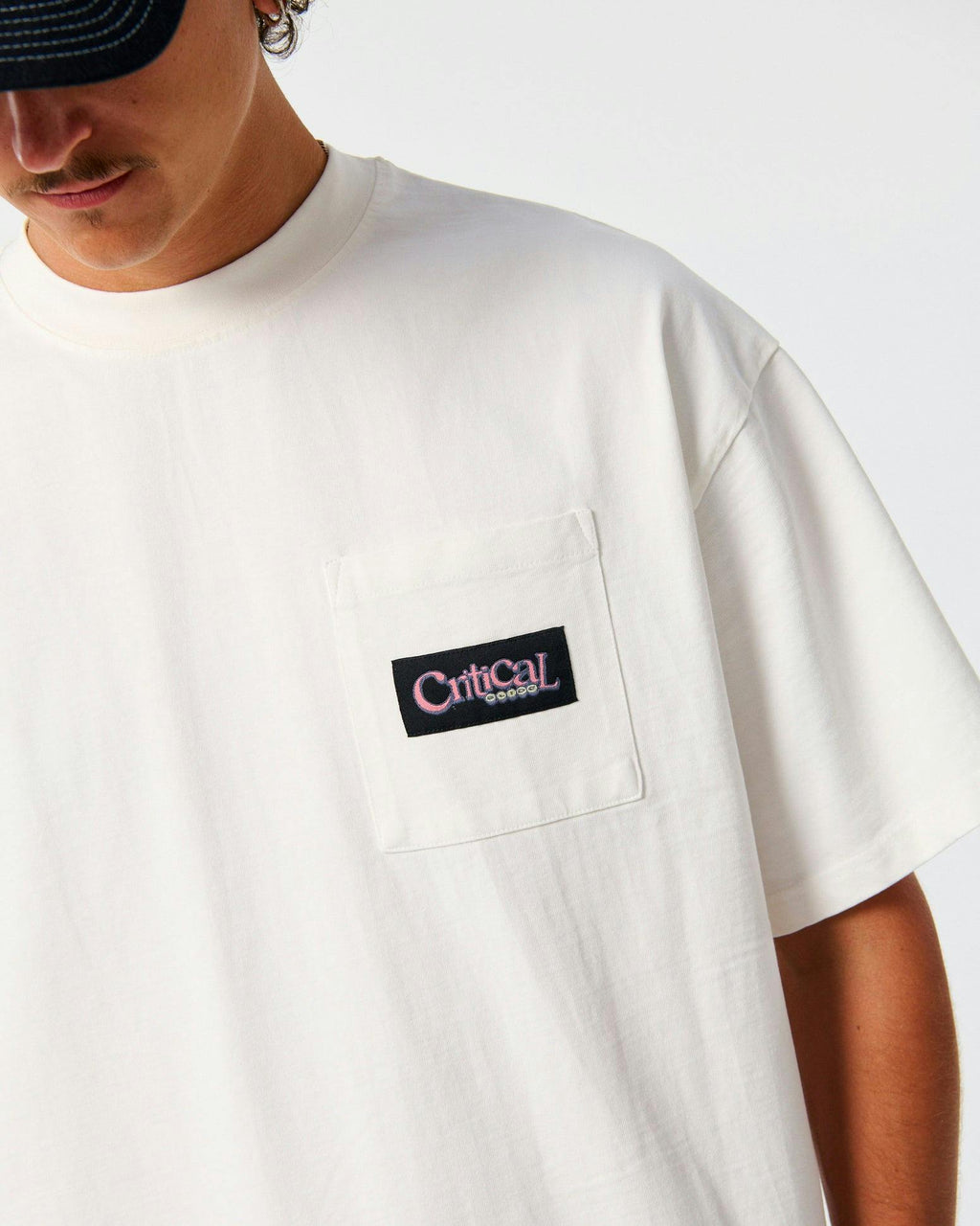 Jumbo Pocket Tee - Vintage White