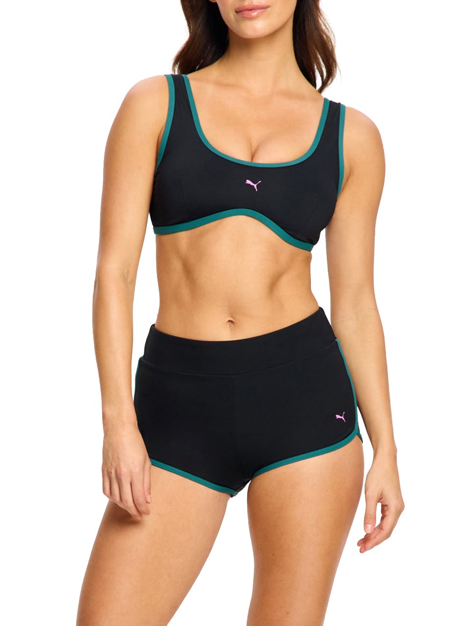 Puma X Modibodi Swimwear Short Super Absorbency Black Orchid