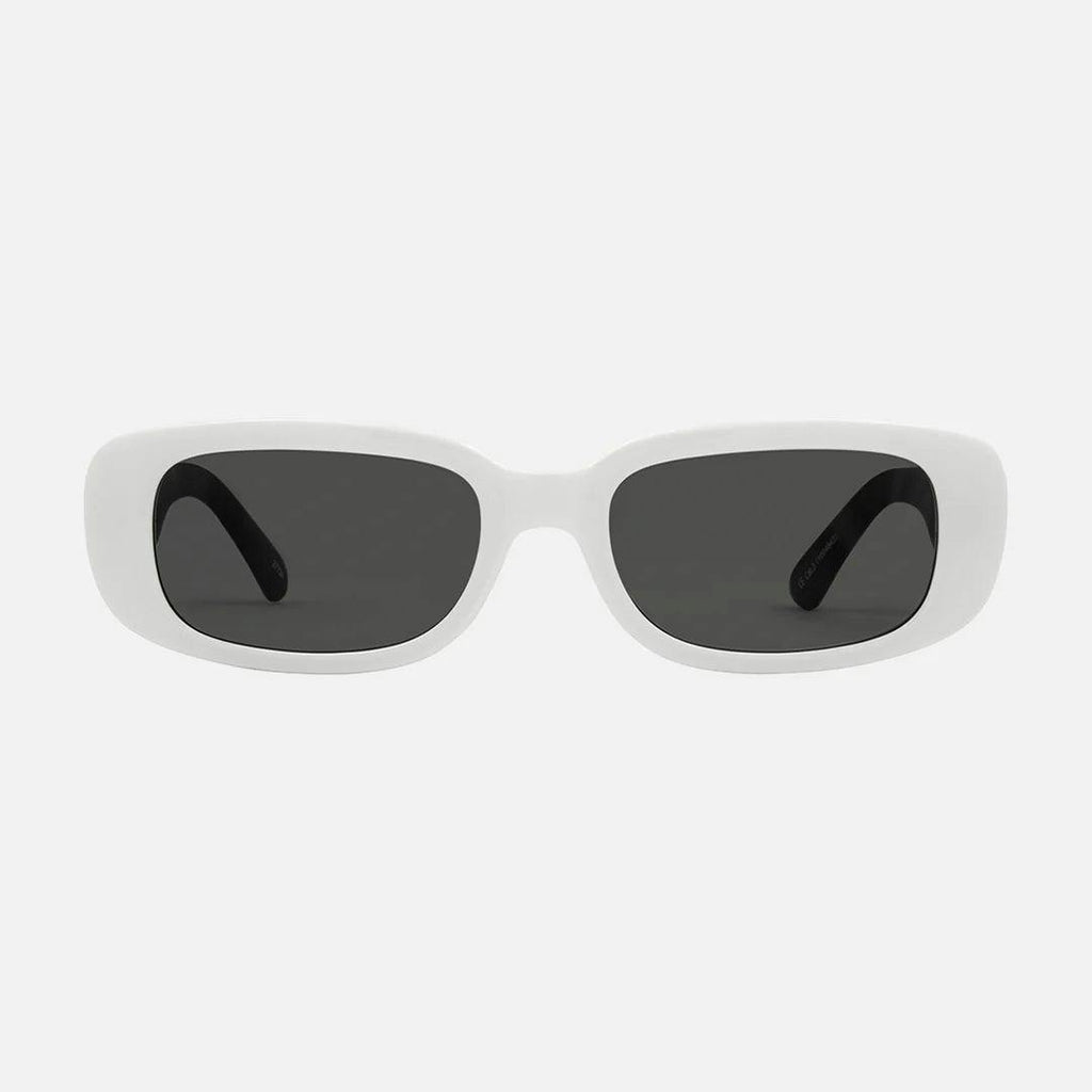 Status -  Gloss White/Matt Black Frame with Grey Lens