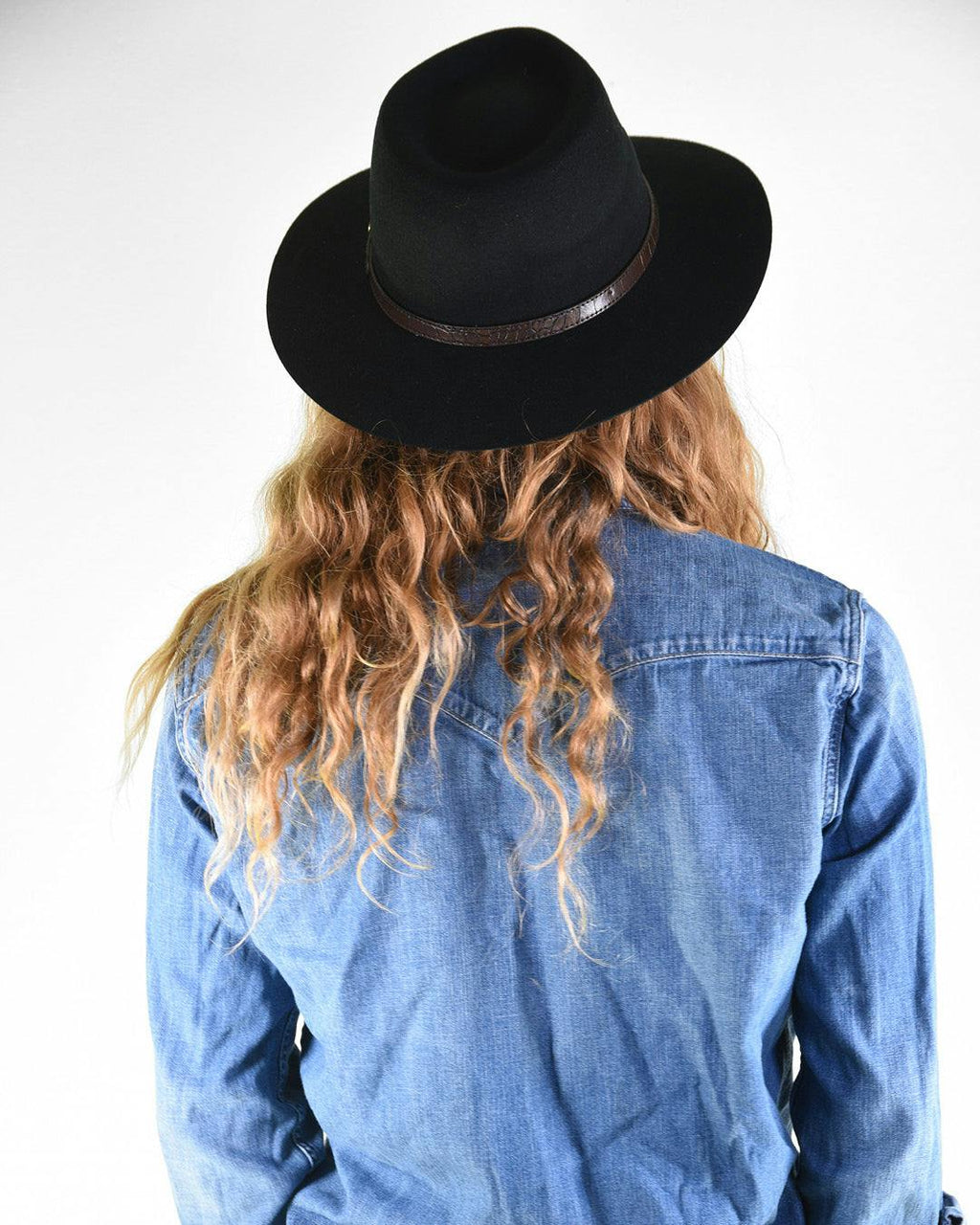 tHe DiNgo Felt Hat - Black