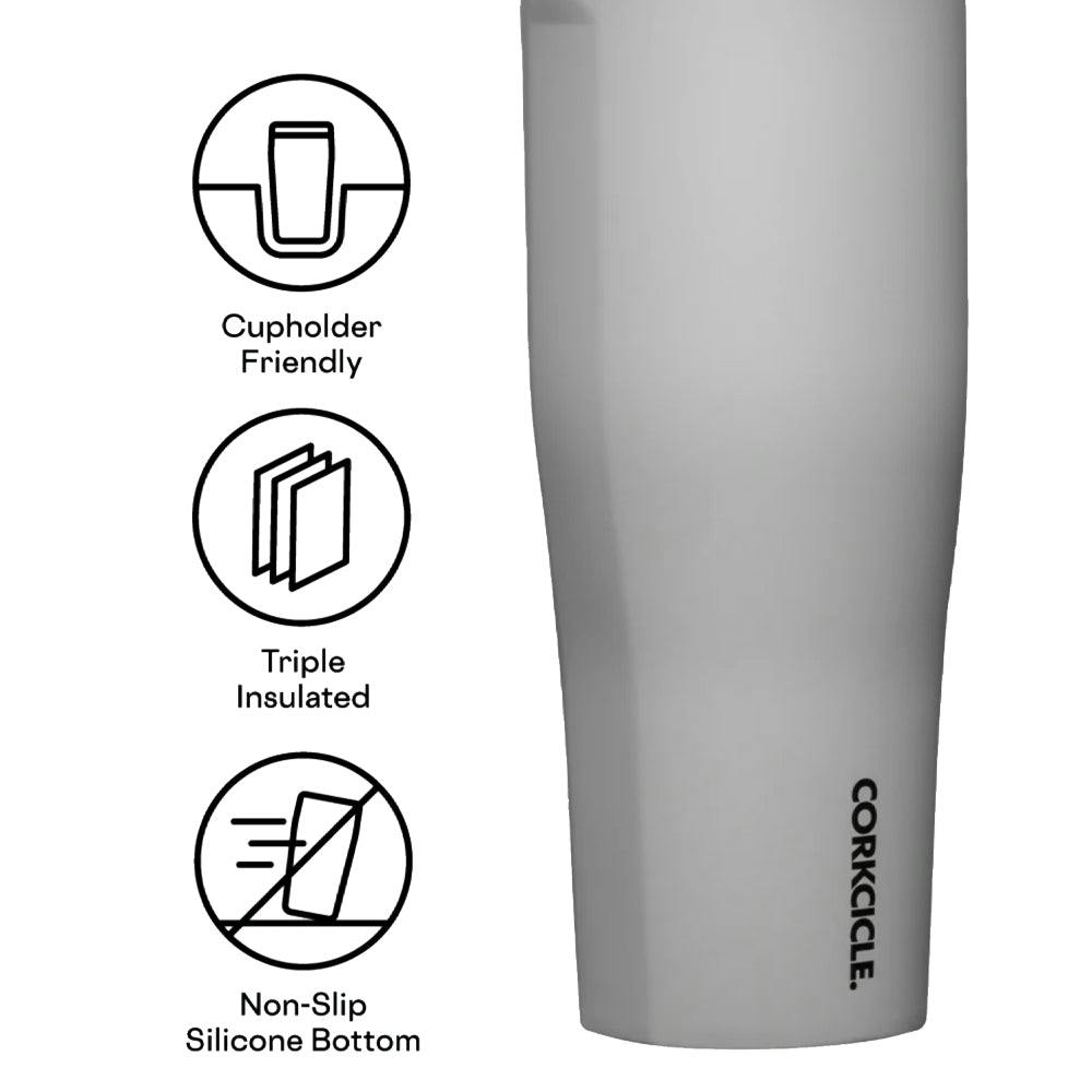 Corkcicle Go Cup XL - 887ml Walnut Wood