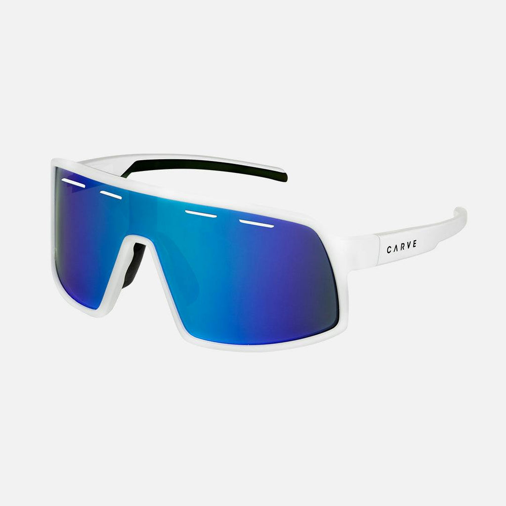 SIERRA - Gloss White Frame, Rose Lens Blue IridIum plus Venting