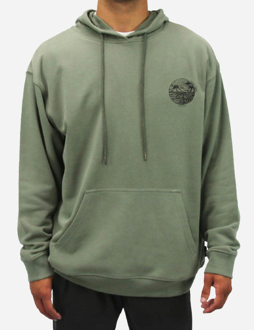 EVENTIDE - Men’s Pullover Hoodie French Terry - Moss Green