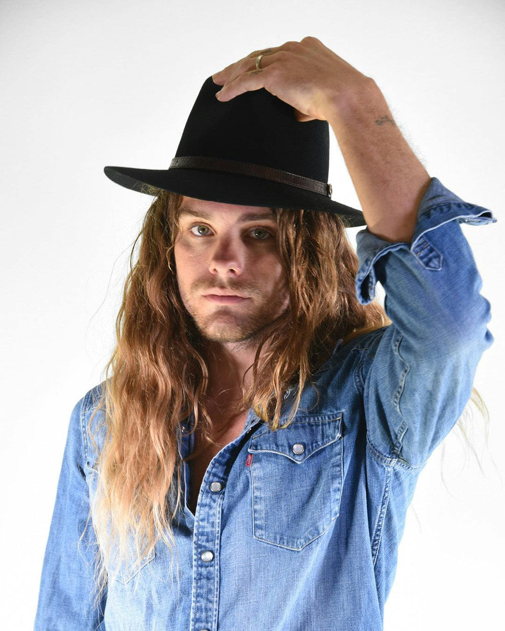 tHe DiNgo Felt Hat - Black
