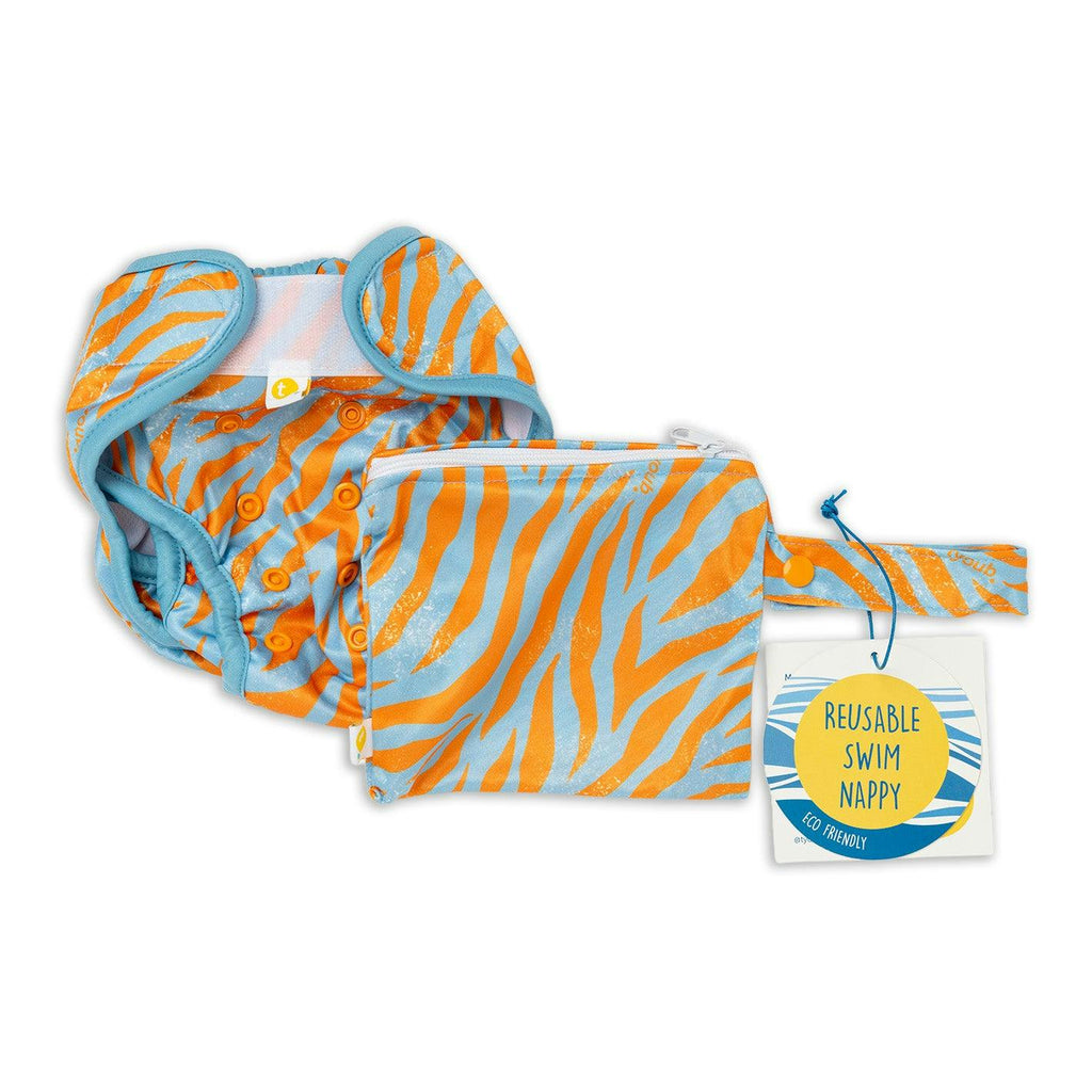 Tyoub Adjustable Reusable Swim Nappy and Wet Bag