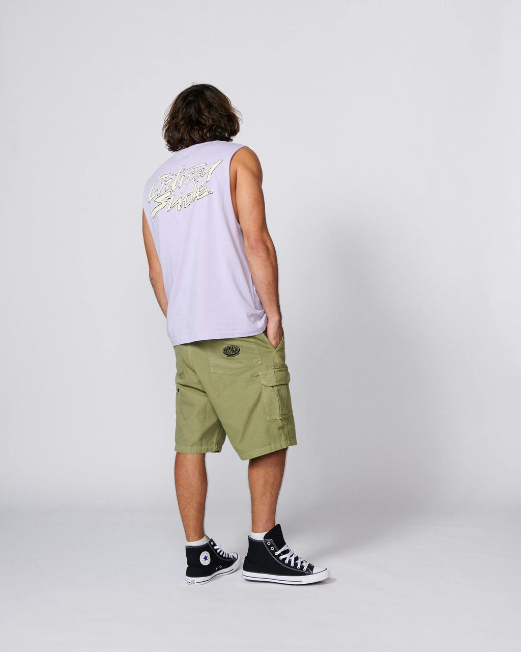 Electric Muscle Tee - Lilac