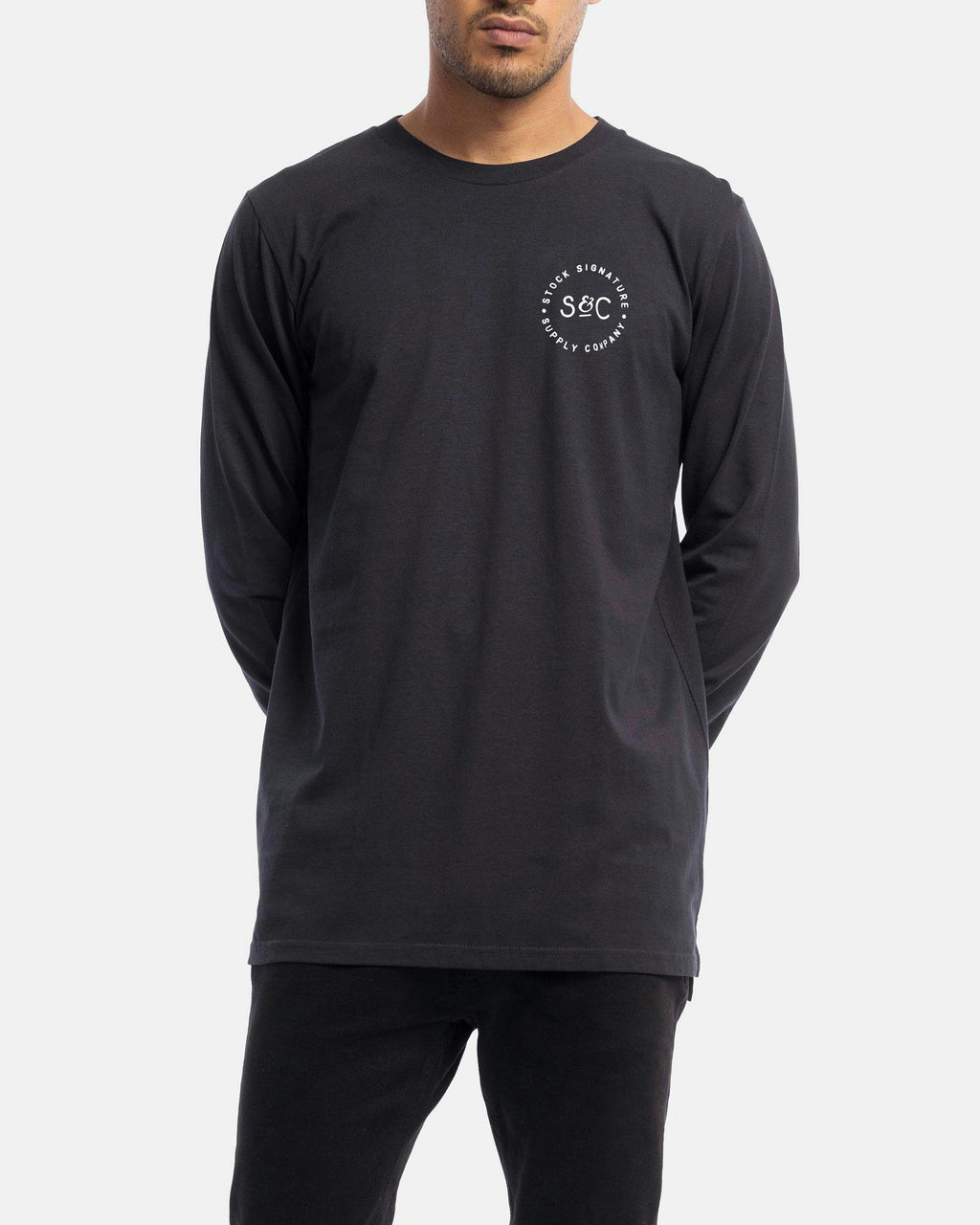 Stamped Signet Long Sleeve Tee