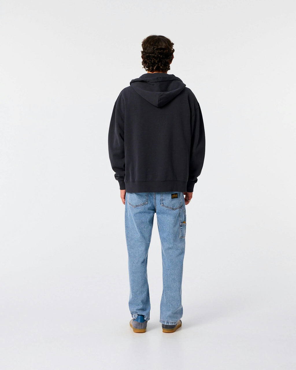 Sun Cured Zip Hood - Vintage Black