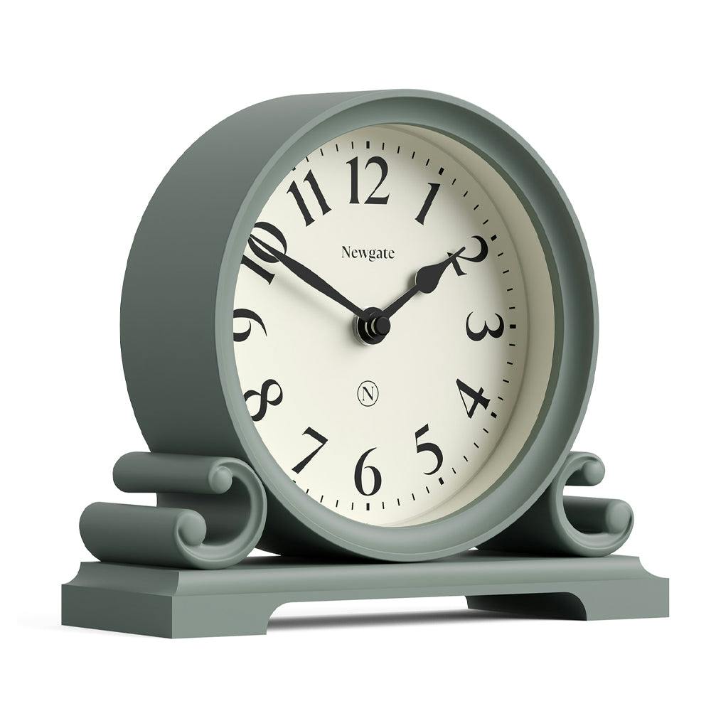 Newgate Divisadero Mantel Clock-Asparagus Green