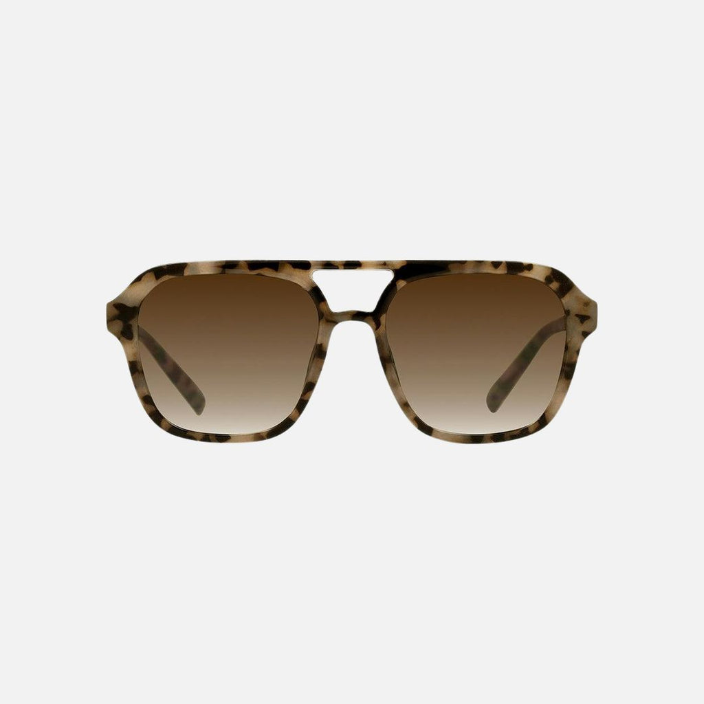 Londyn - Gloss Milky Tort Frame Brown Gradient Lens