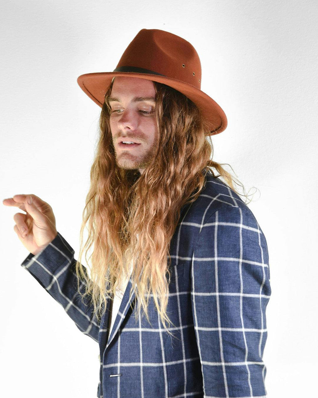 The Ratatat Felt Hat - Rust