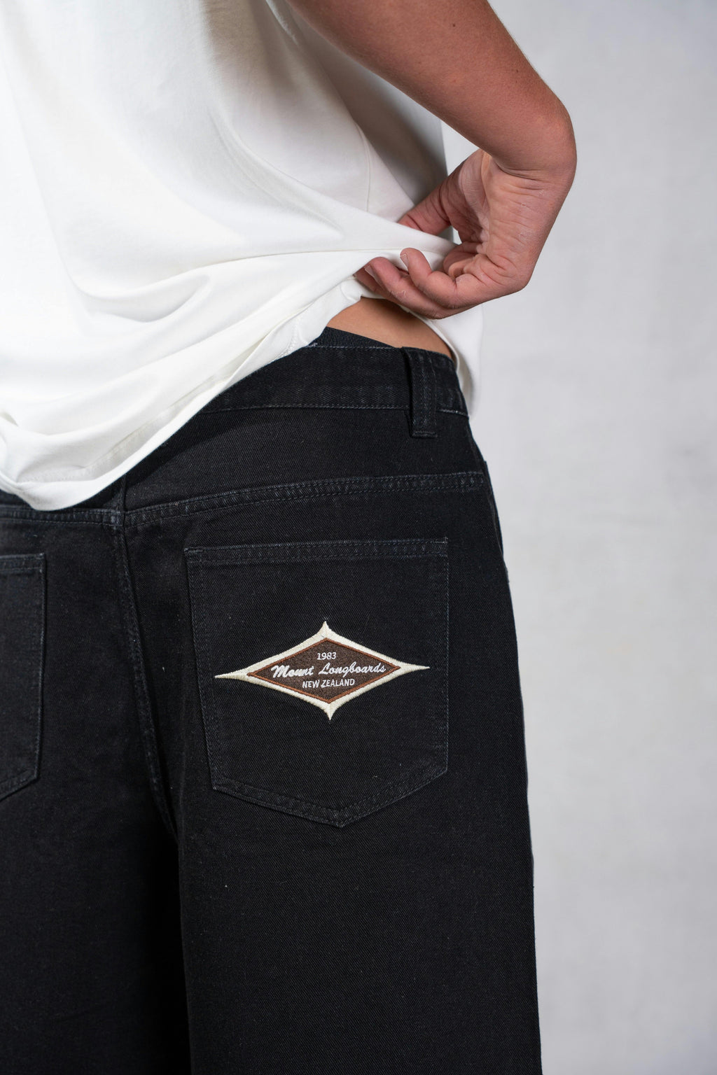 Surfside Denim Short - Black