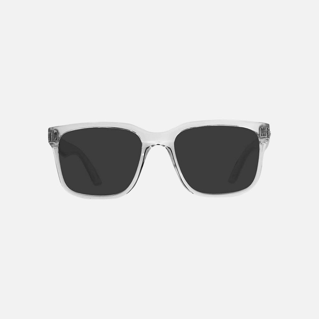 Rivals - Gloss Crystal Clear Frame with Grey Lens