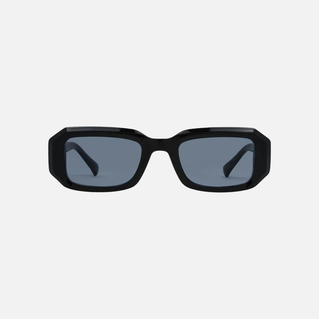 Asher - Gloss Black Frame with Blue Tinted lens