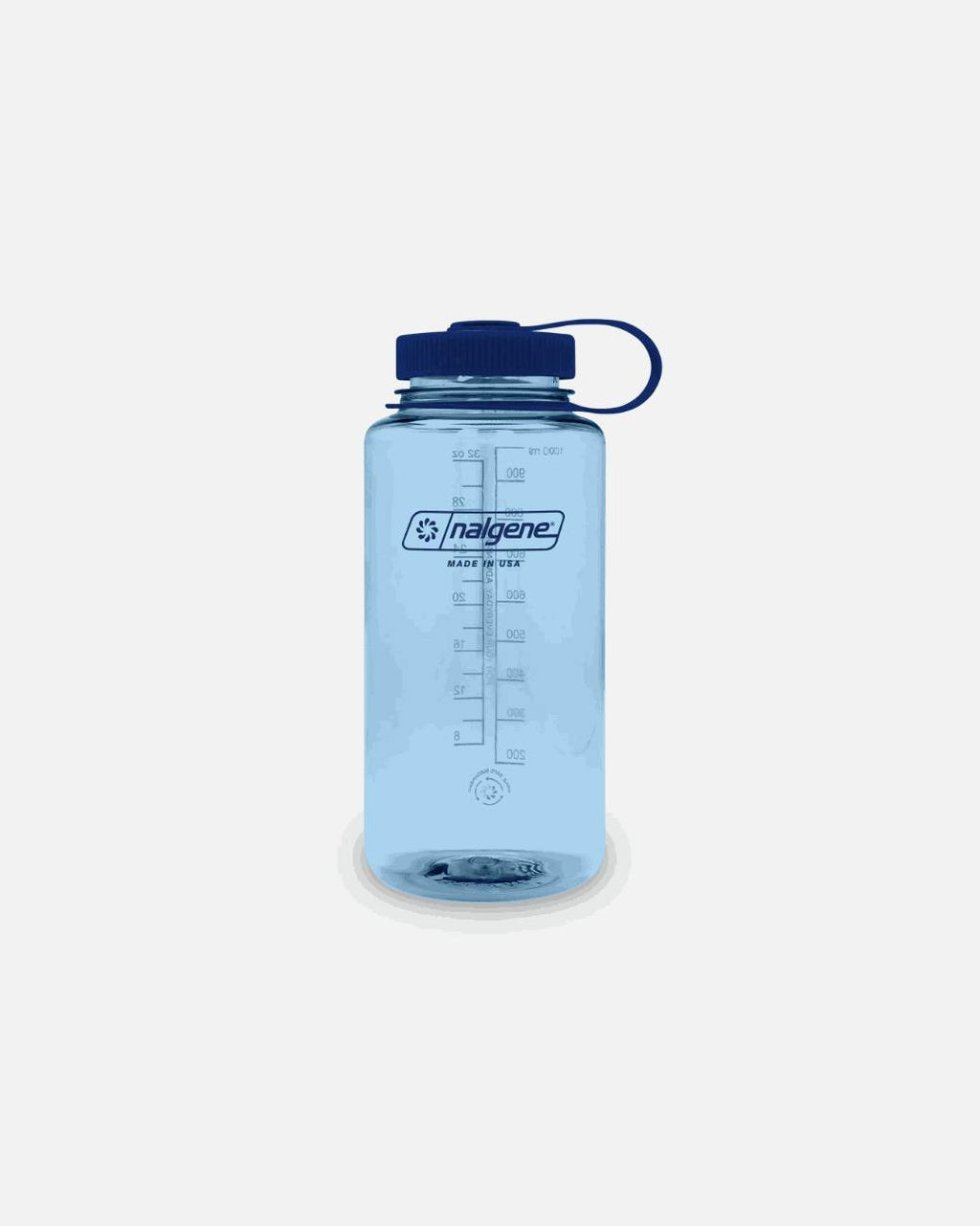Nalgene 1L Baby Blue Sustain Wide Mouth Bottle