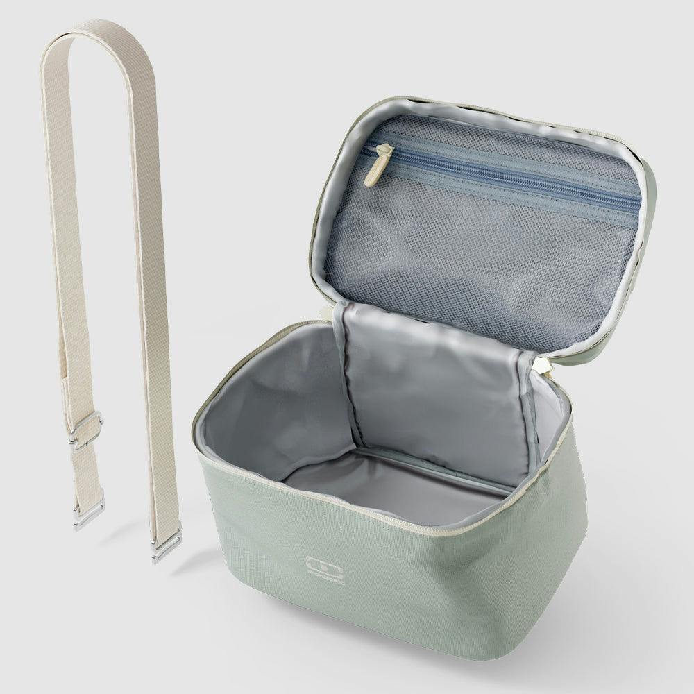 Monbento Arctic Insulated Cooler Lunch Bag - Green Natural