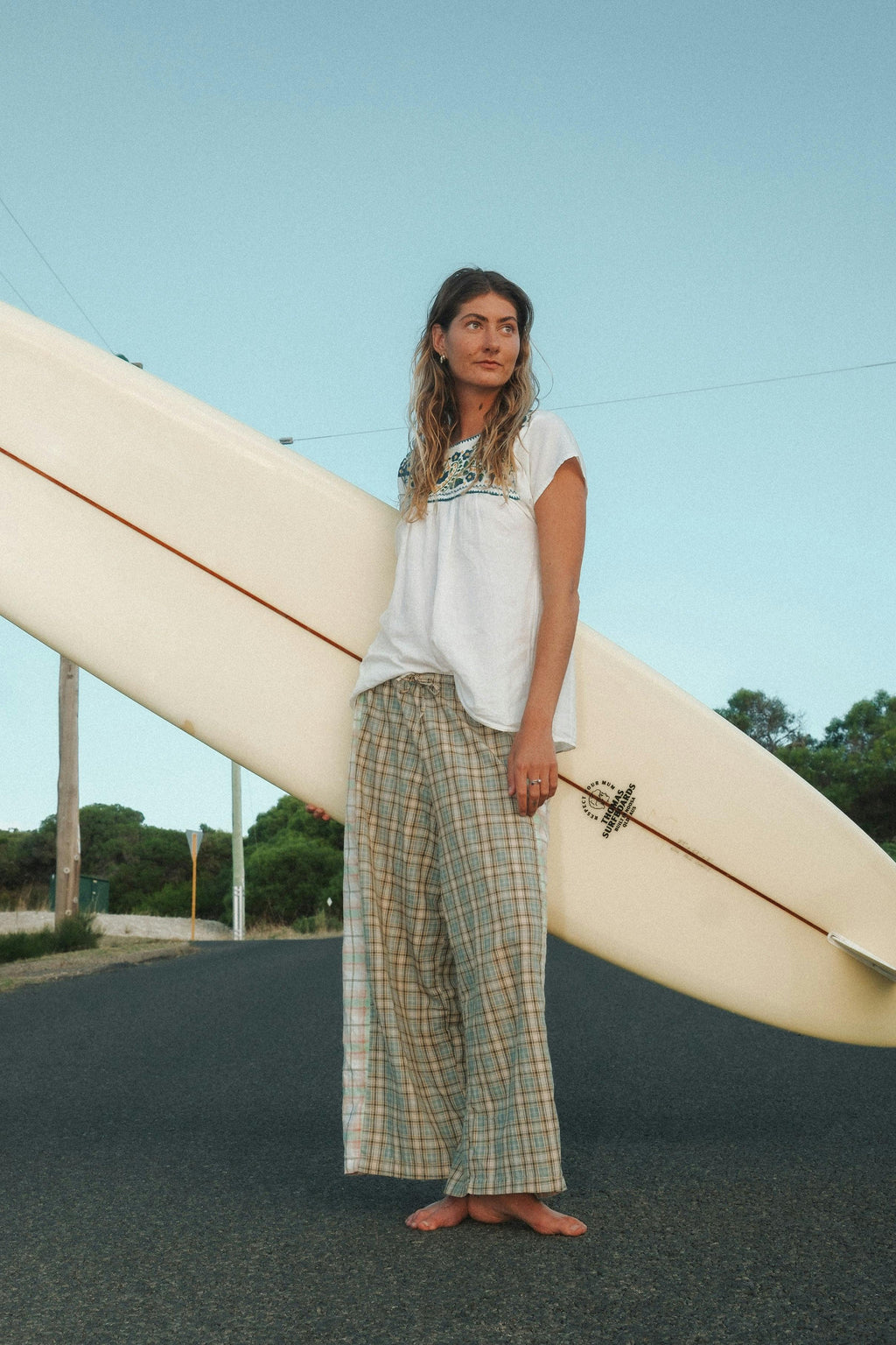 Patchwork Pant in Cottage Plaid
