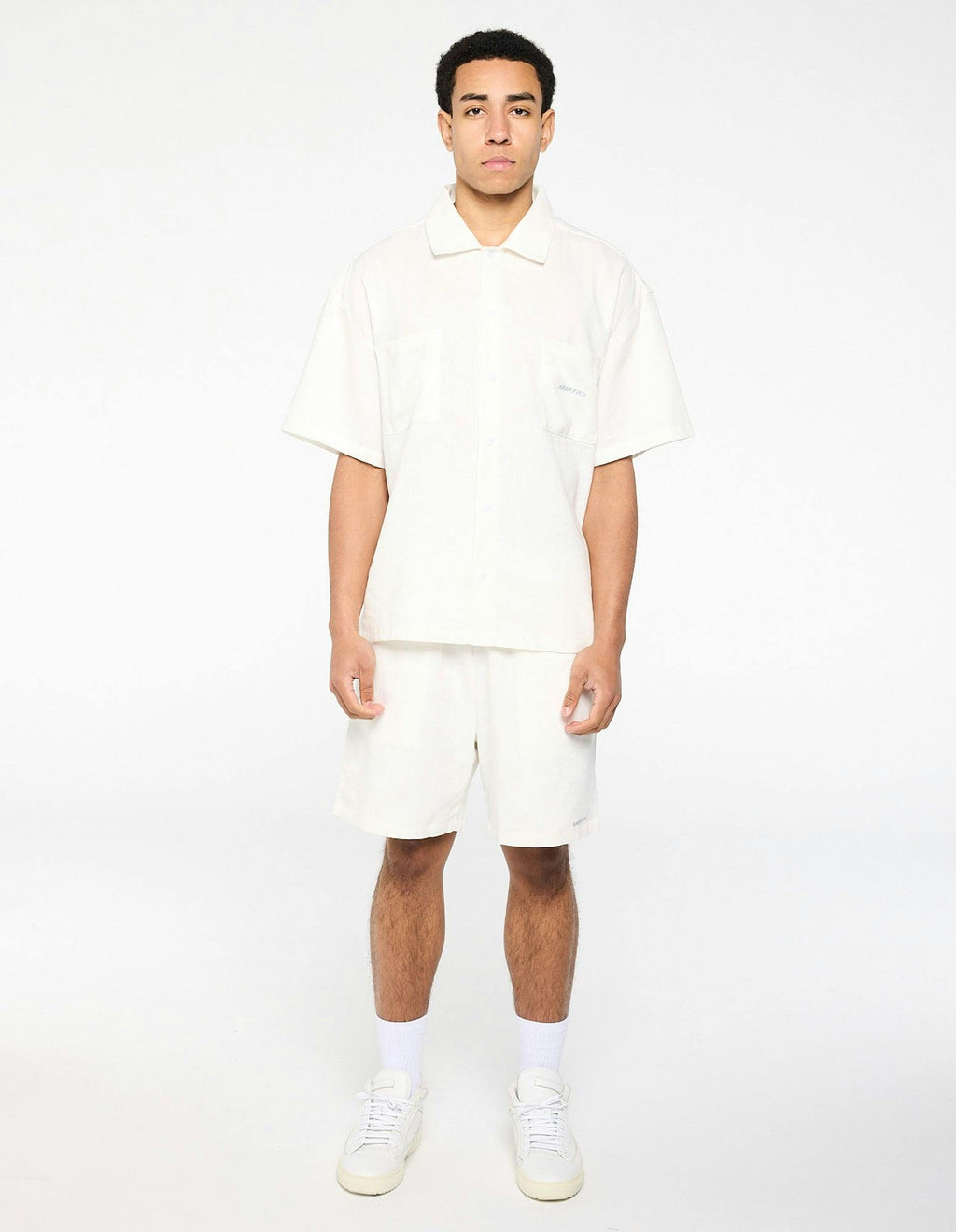 Rarefied Linen Shorts - White