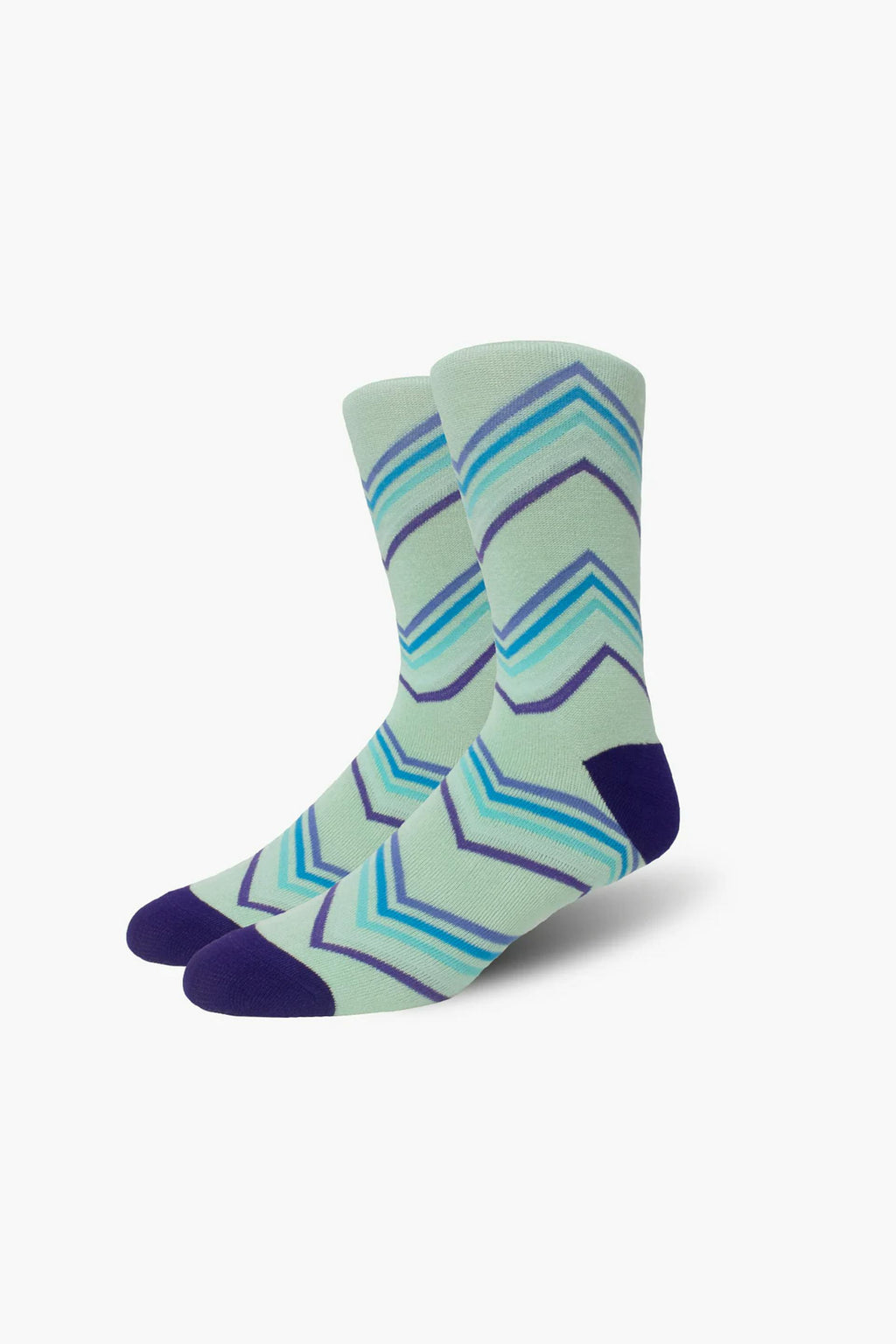Teal Zig Zag