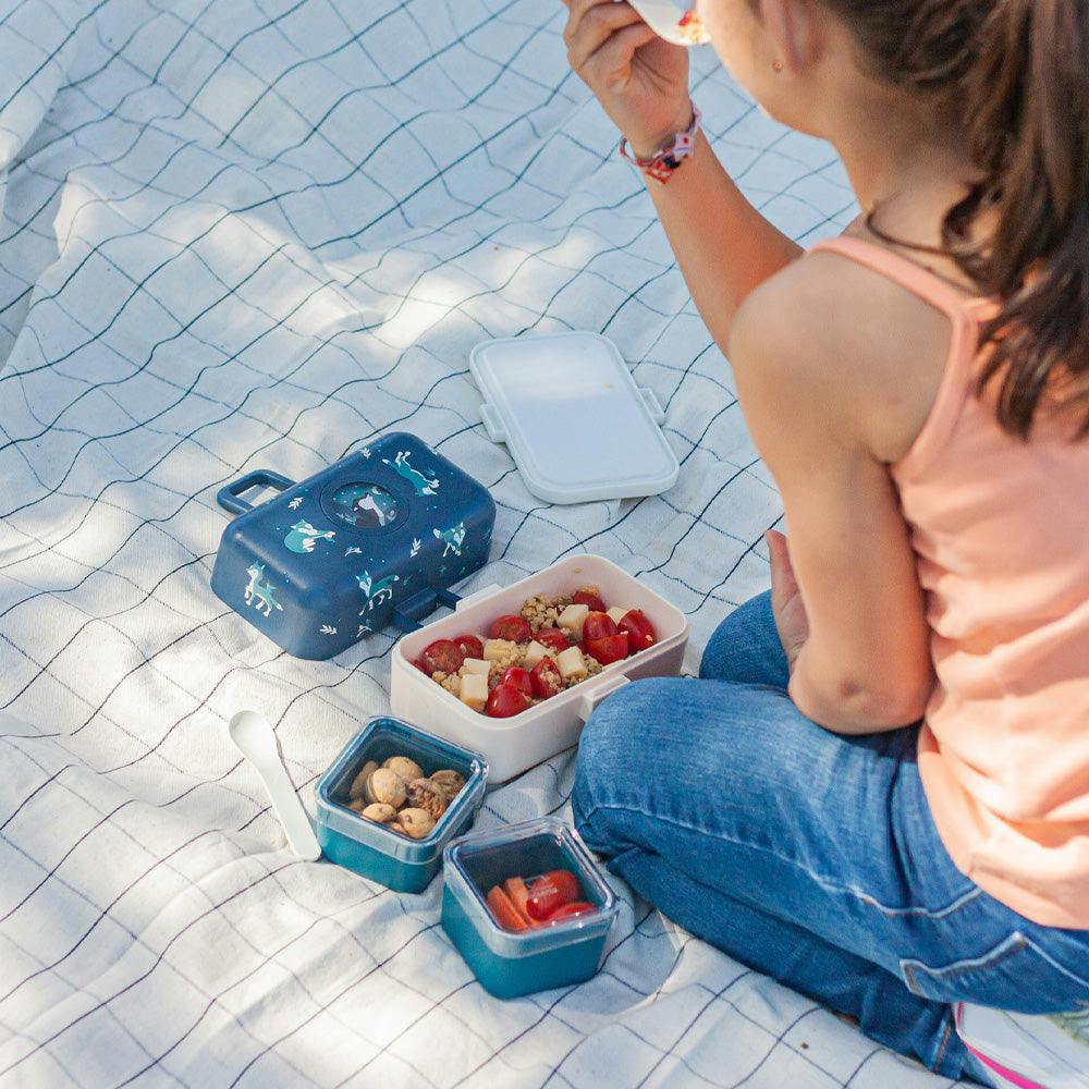 Monbento Mb Tresor Kids Bento Box - Wolf