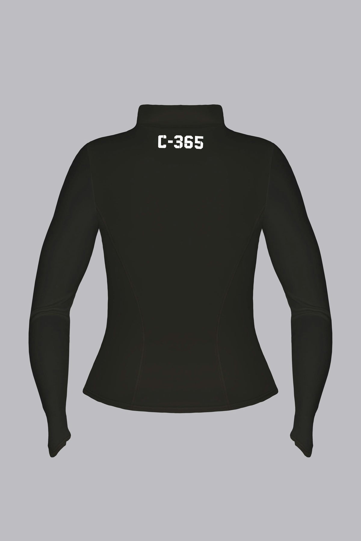 C-365 Halo Zip - Charcoal