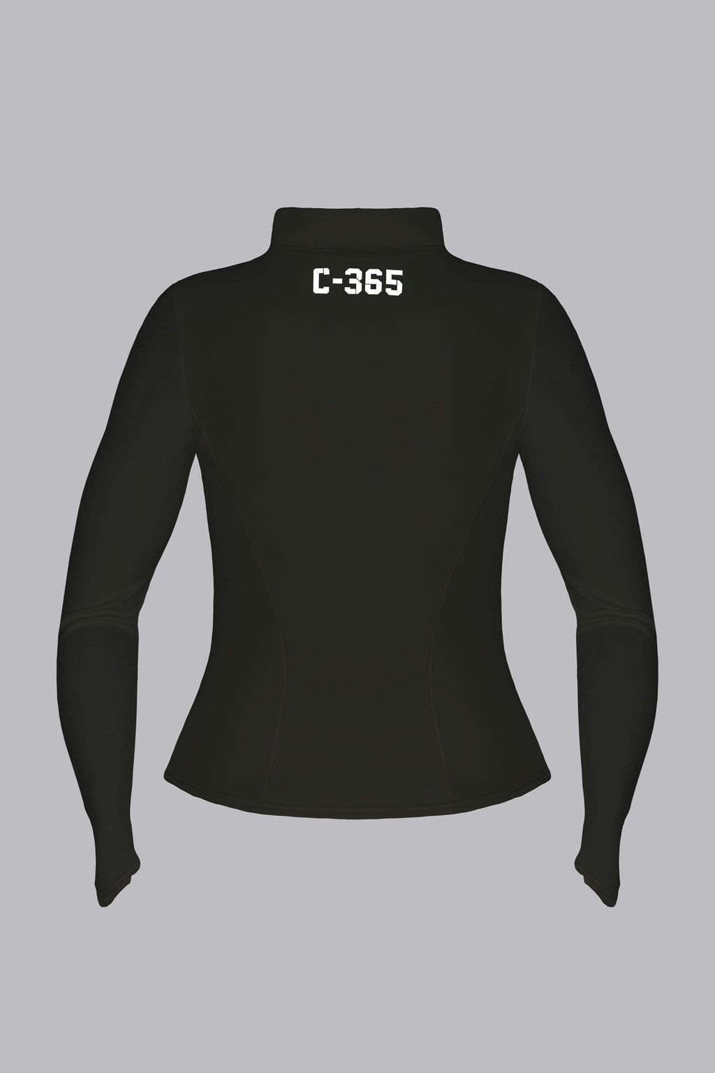 C-365 Halo Zip - Charcoal