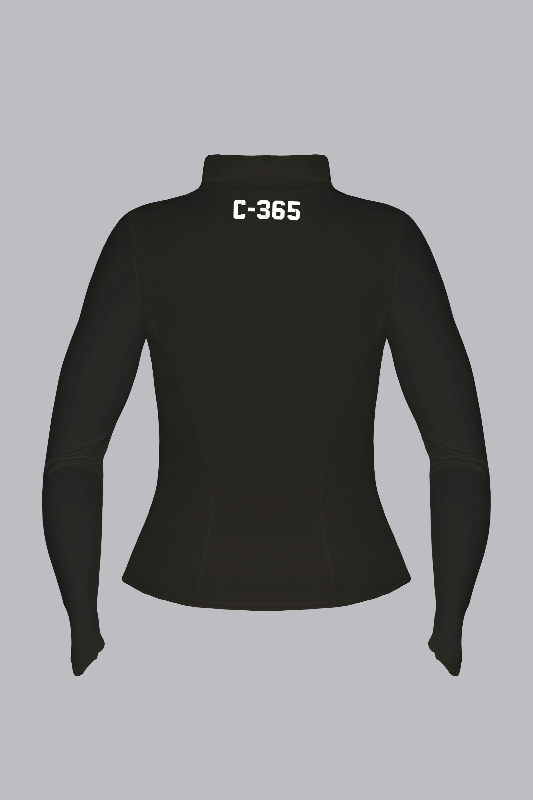 C-365 Halo Zip - Charcoal