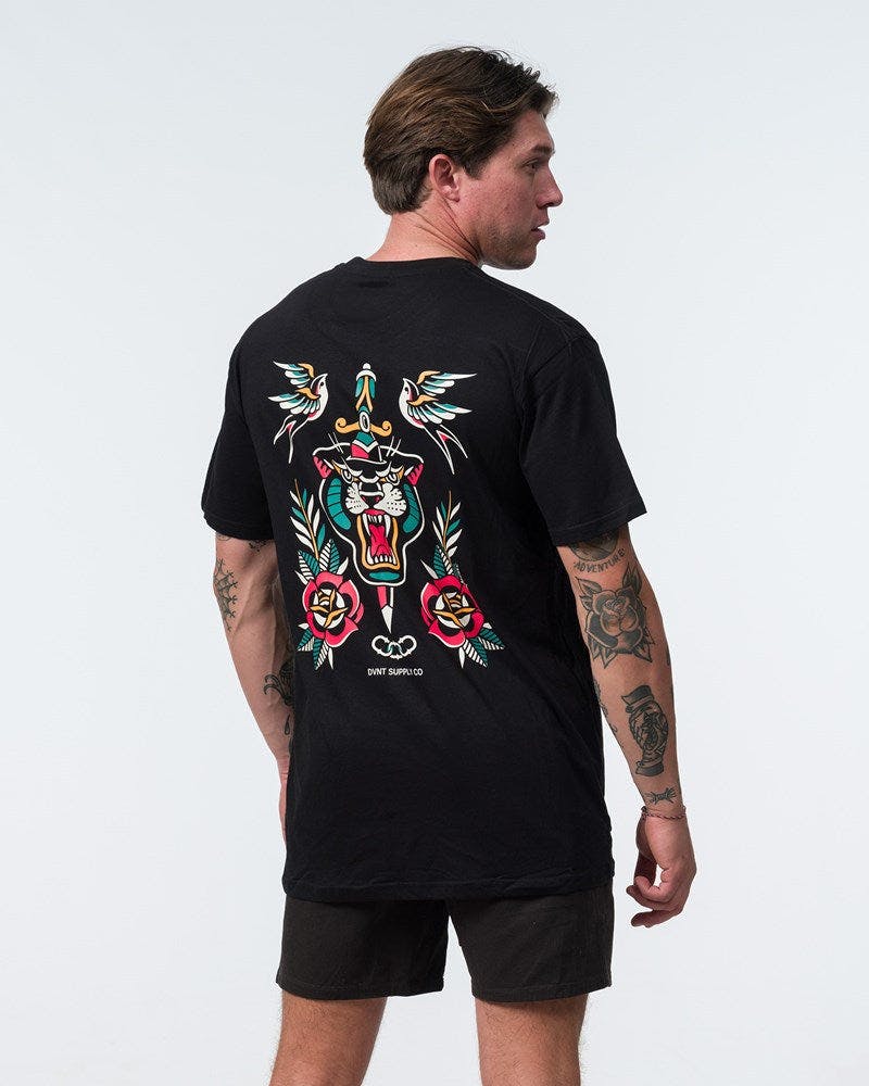Savage Spirit Tee (Traditional Panther)