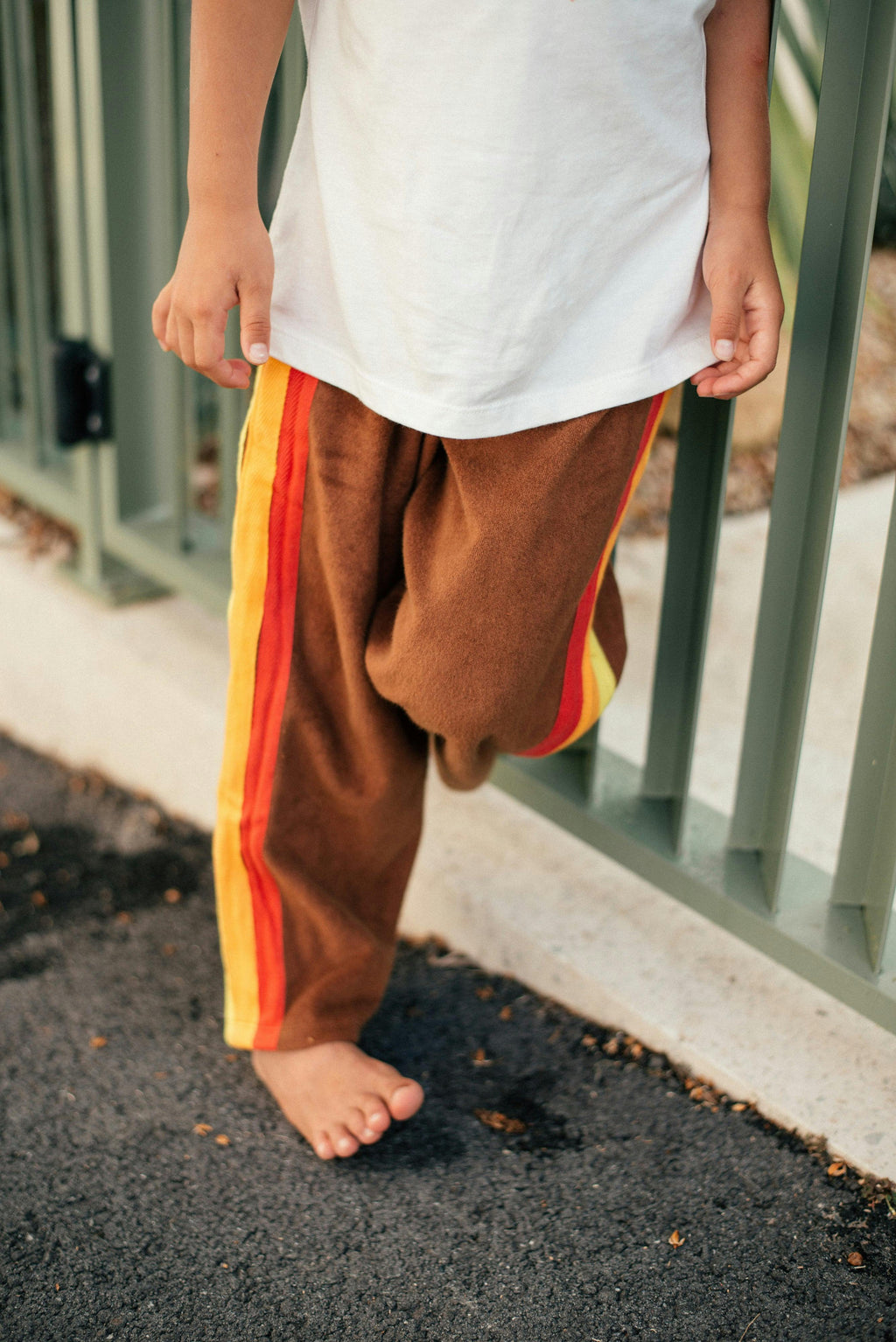 Mini Terry Pant Sunset