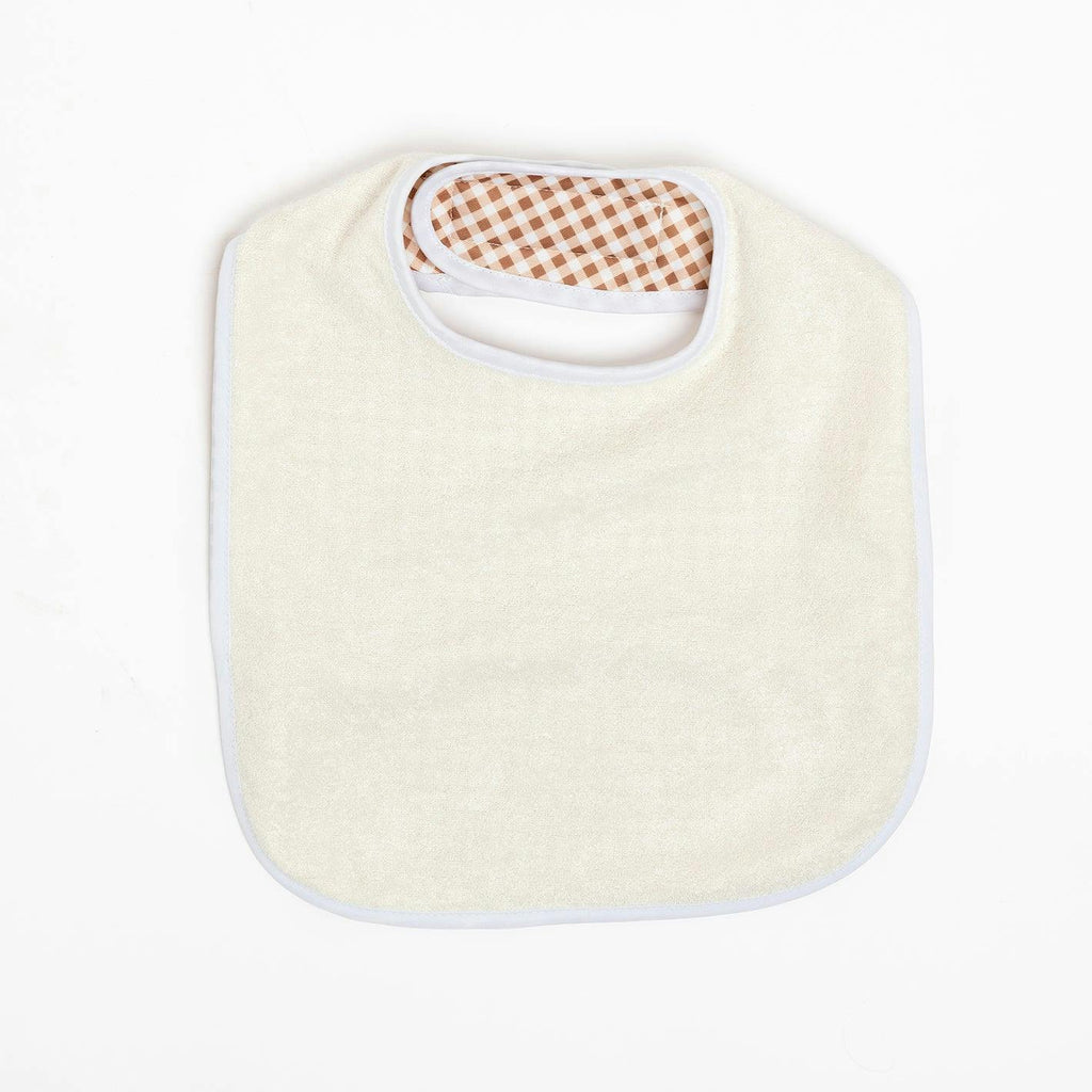 Baby Bib Tyoub Stay-dry - Fawn Check