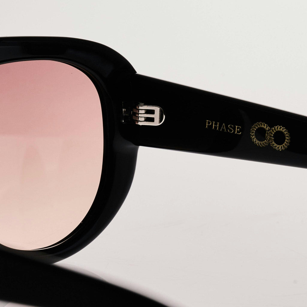 PHASE Gloss Black | Rose Gradient Bio Lens