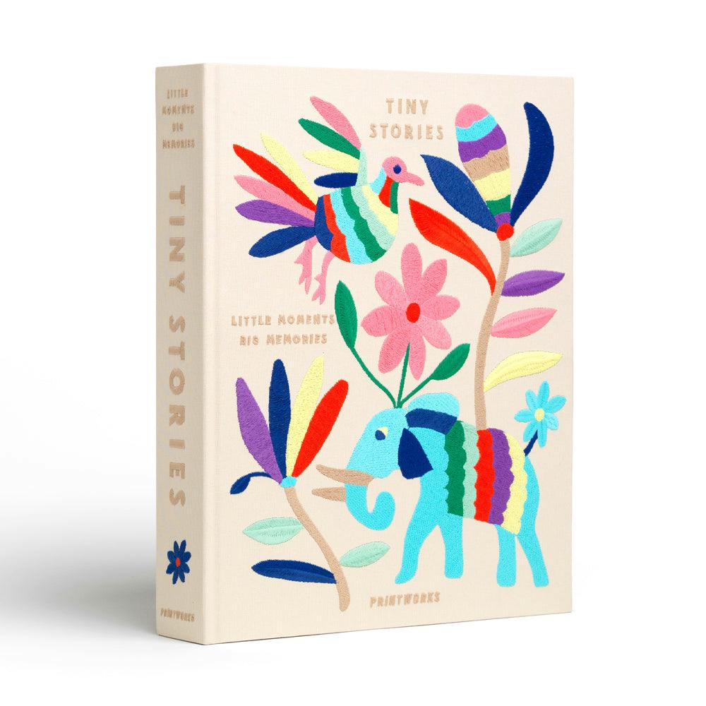 Printworks Embroidered Photo Album-Tiny Stories
