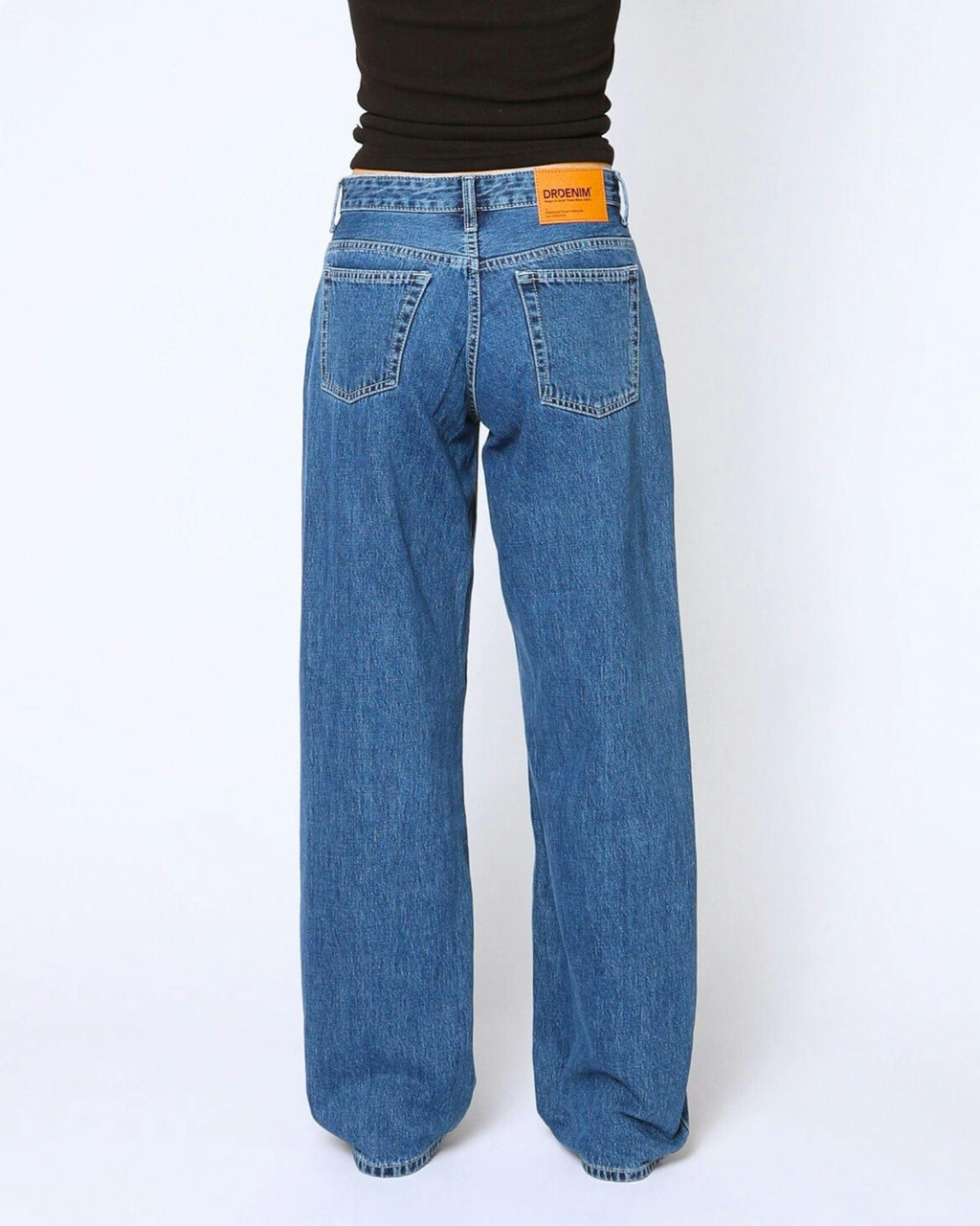Hill Low Relaxed Jeans - Haze Mid Retro