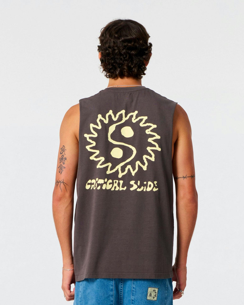 Yin Yang Muscle Tee - Phantom