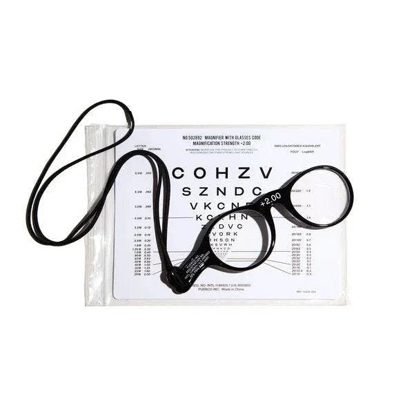 Puebco Magnifier With Glasses Code