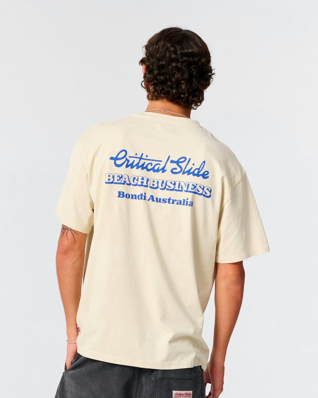 Business Tee - Ecru