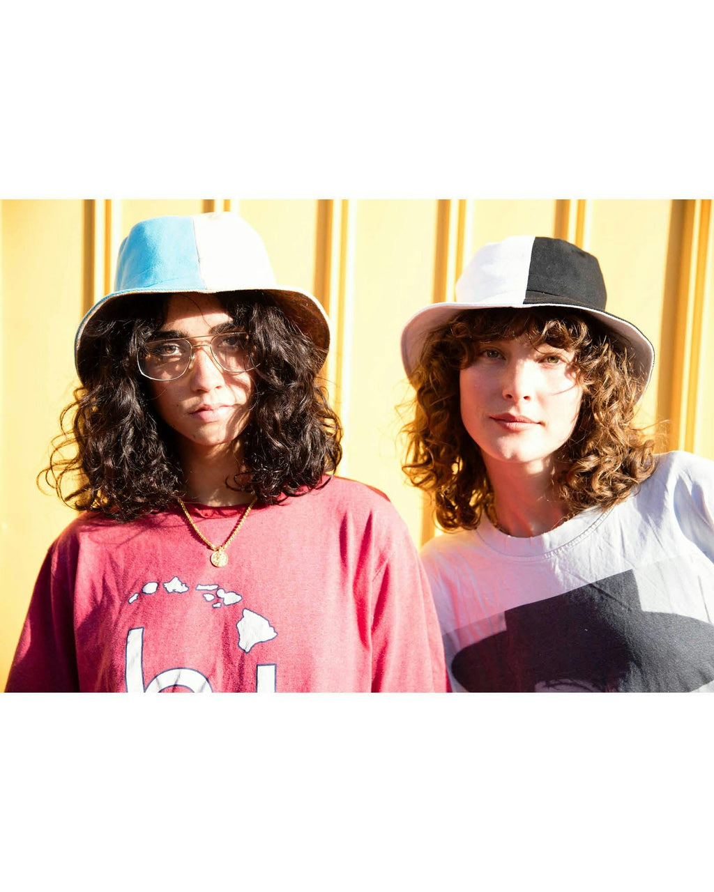 The FlipSide Bucket Hat – Kids – Paisley / Blue & Pink