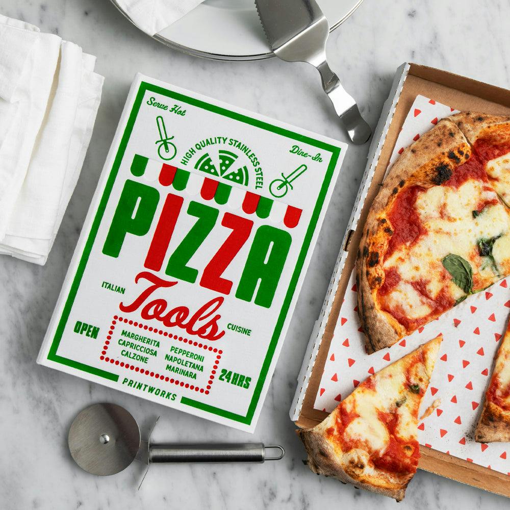 Printworks The Essentials Pizza Tools-Red White