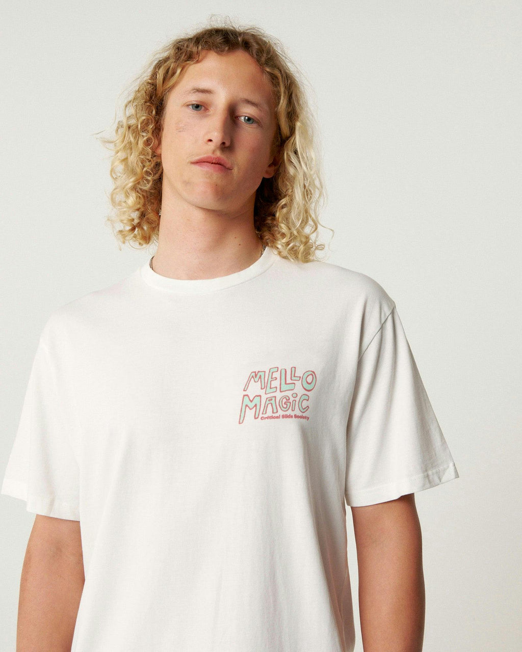 Mello Magic Tee - Vintage White