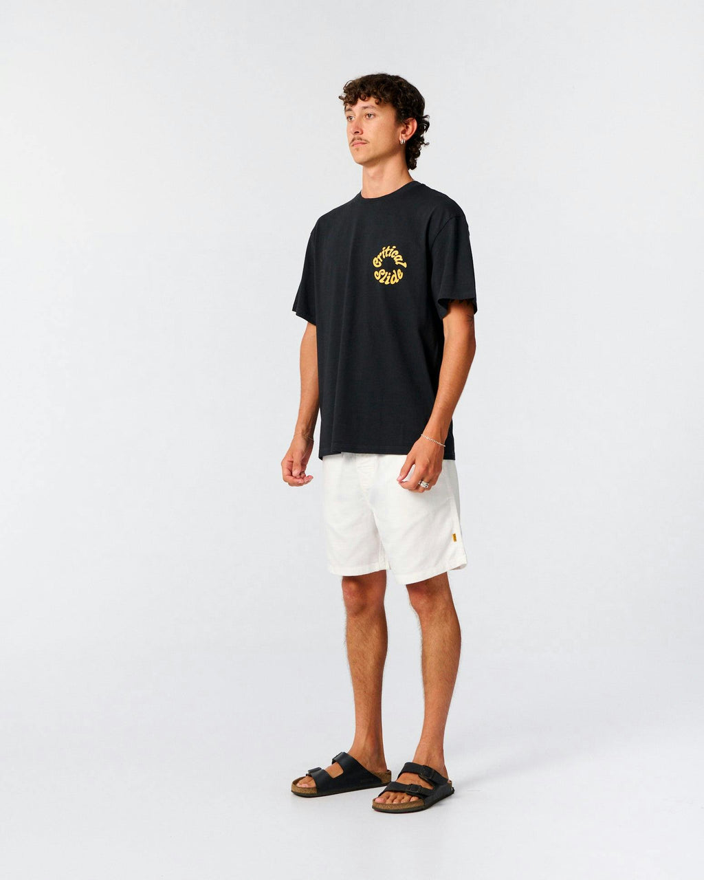 Critical Spiral Tee - Vintage Black
