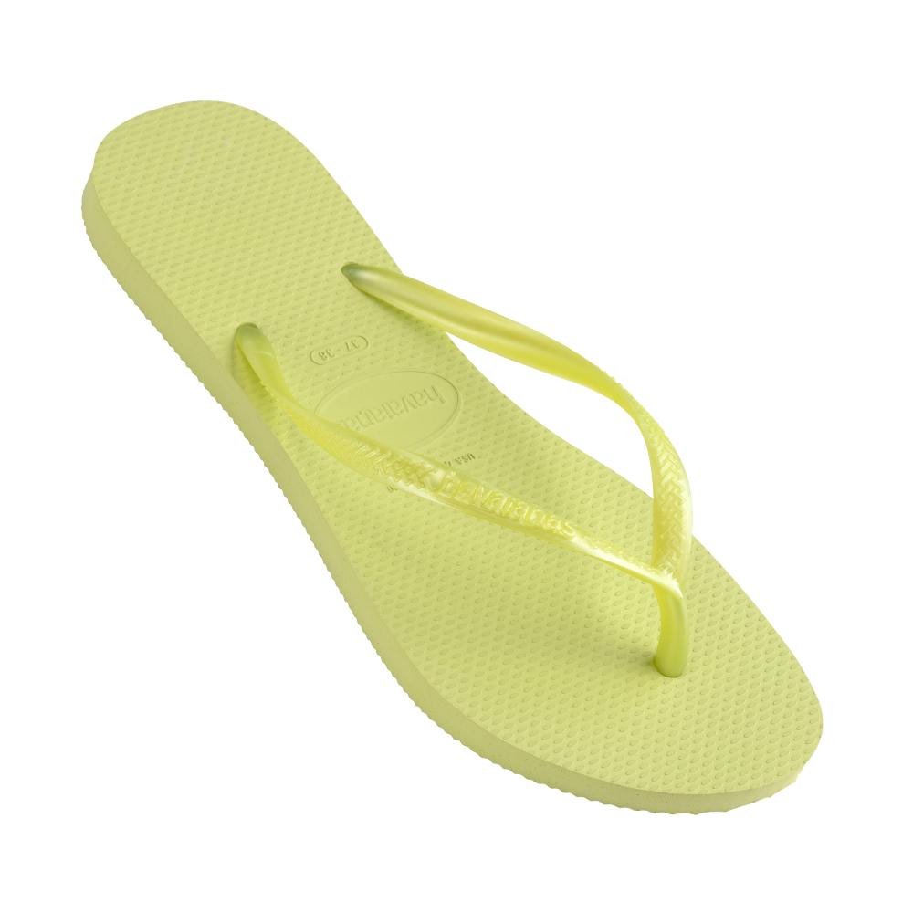 Slim Metallic Thongs
