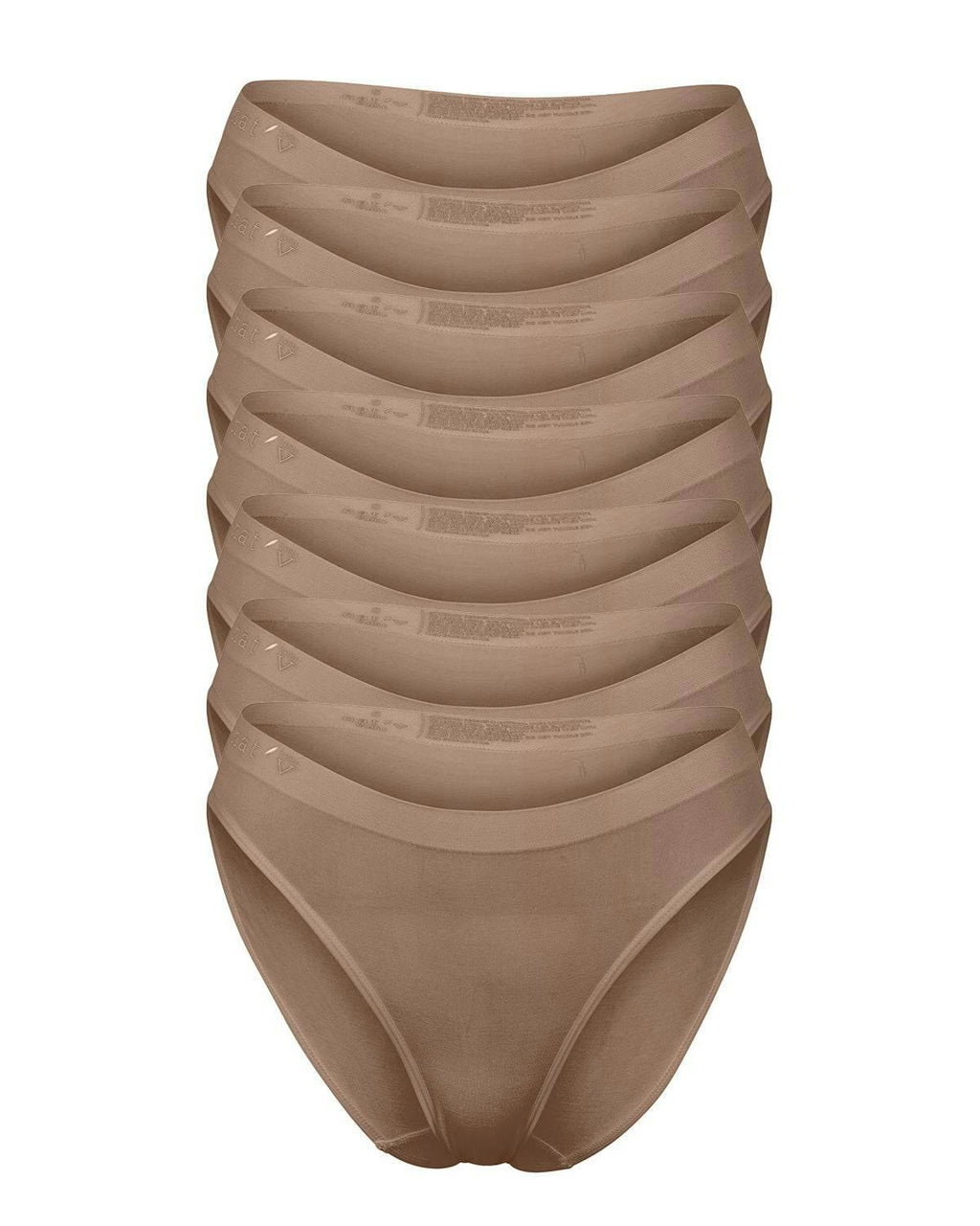CALLIE BRIEF 7 PACK - CHESTNUT