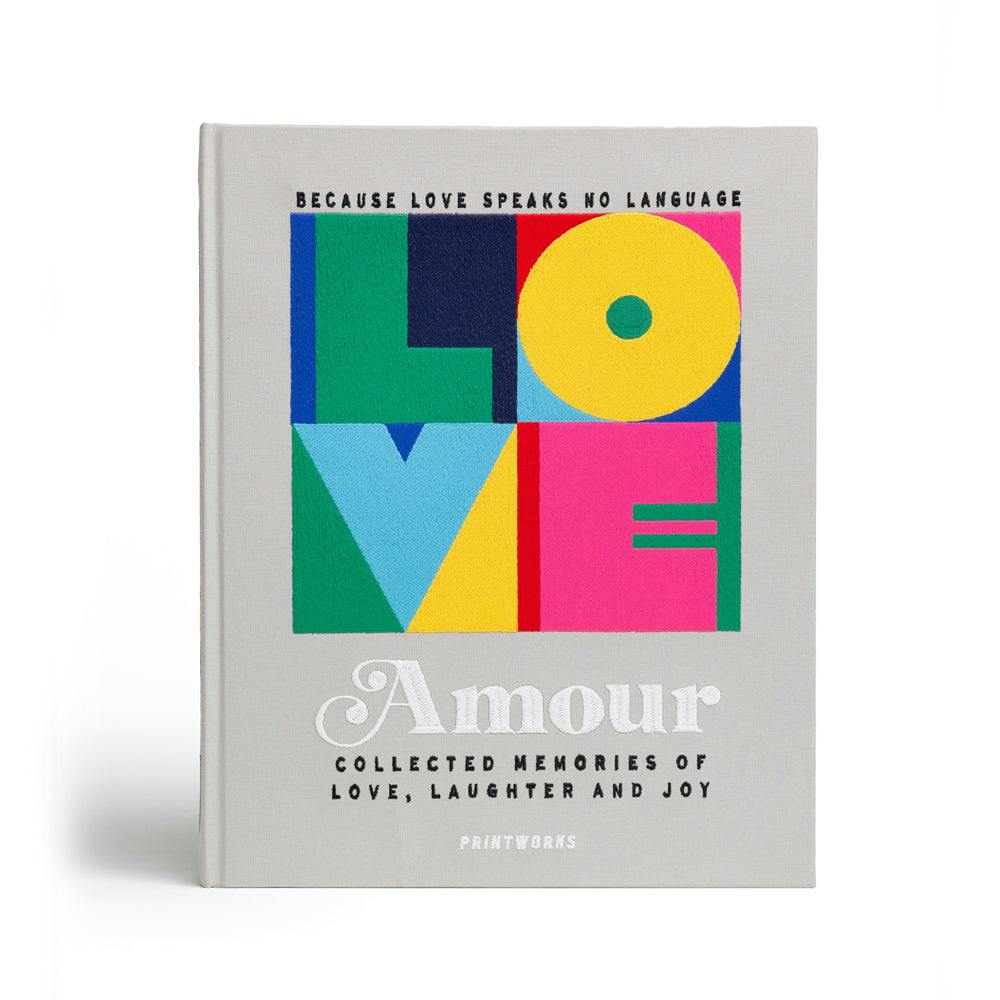 Printworks Embroidered Photo Album-Amour