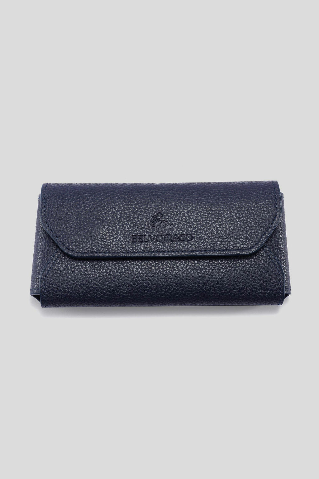 Navy Blue Leather Case