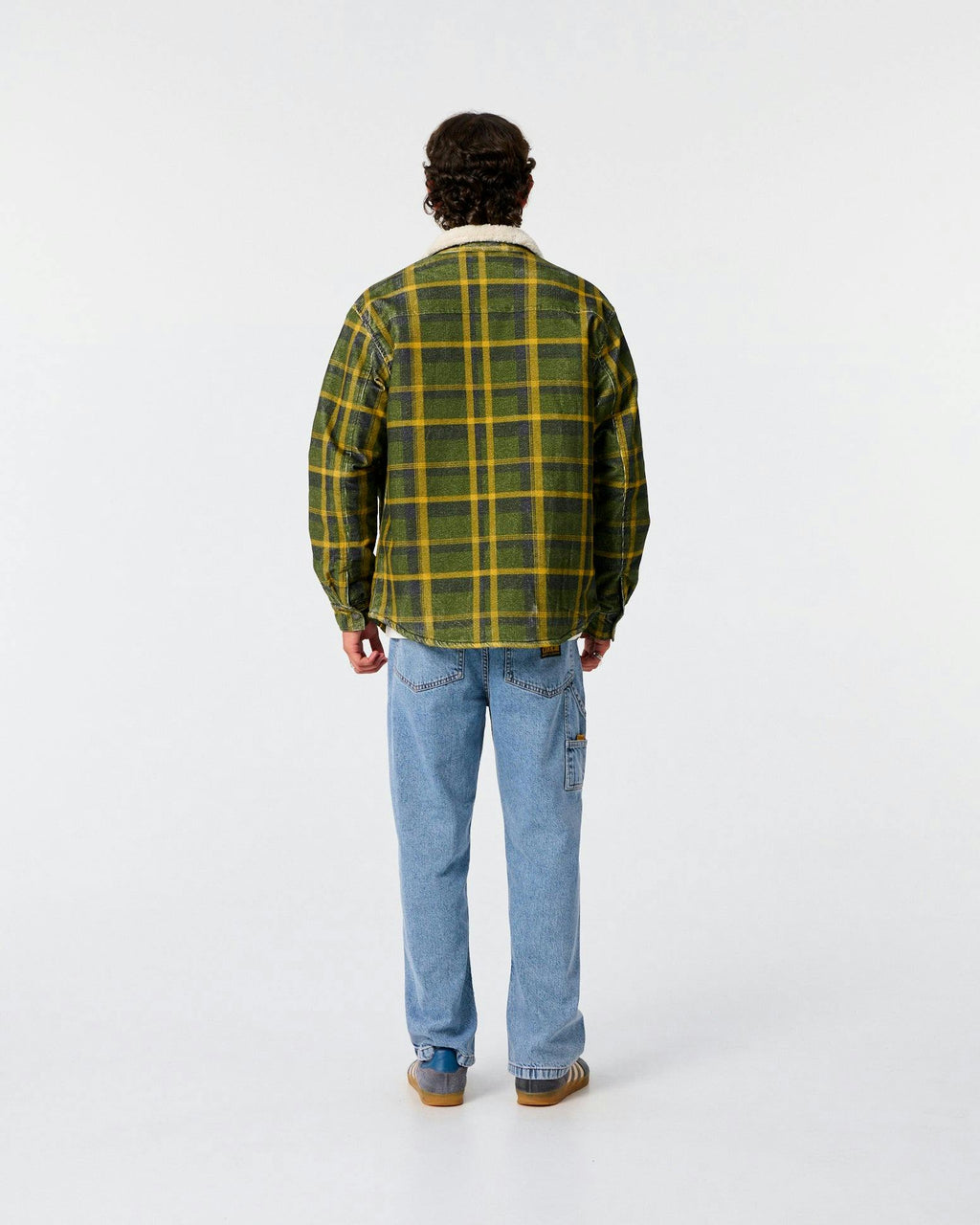 Ranger Check Jacket - Dusty Green