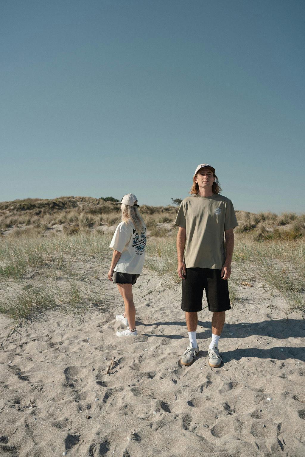 Mount Retro Tee - Khaki