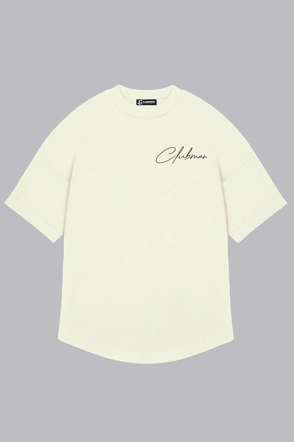 Mens Clubman 'Precision Line' T- Shirt White